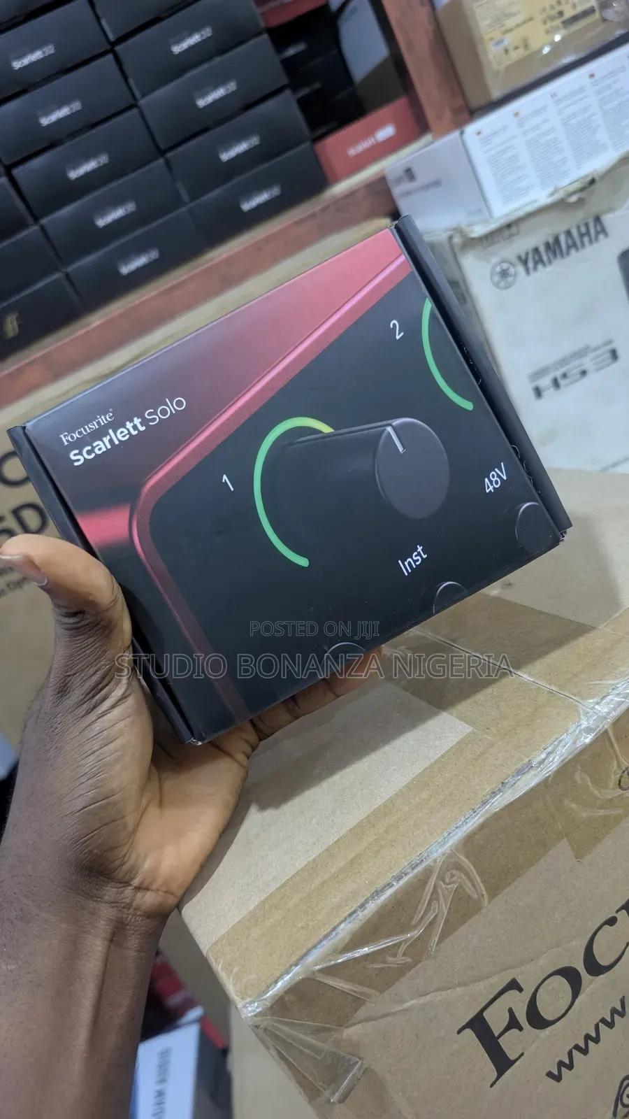Focusrite Scarlett Solo 4th Gen Audio Interface Soundcard