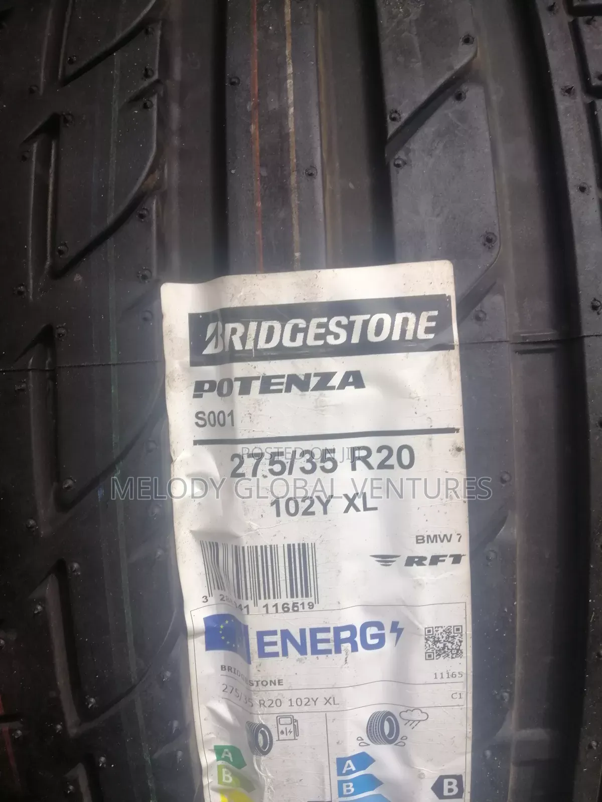 275/35r20 and 285/35r20nbridgestone Tyres .Run Flat
