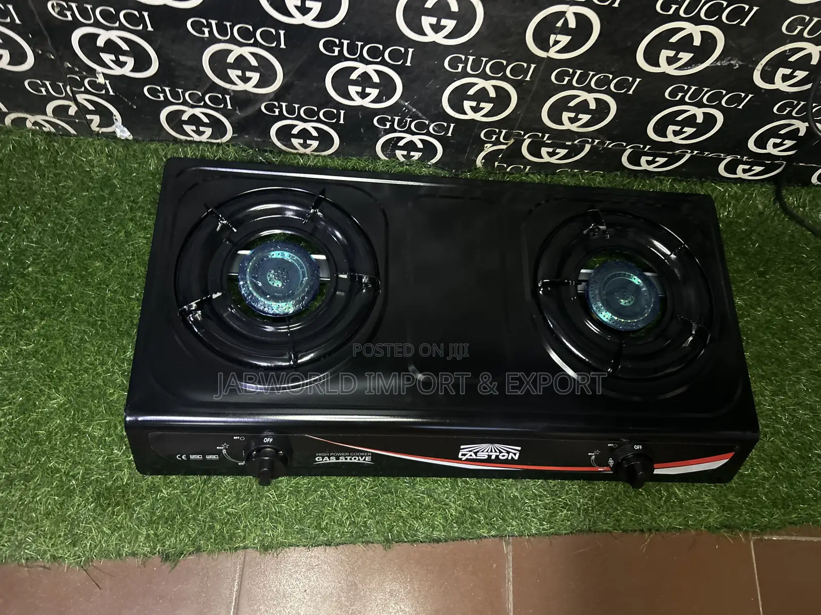 Caston 2 Burner Table Gas Stainless