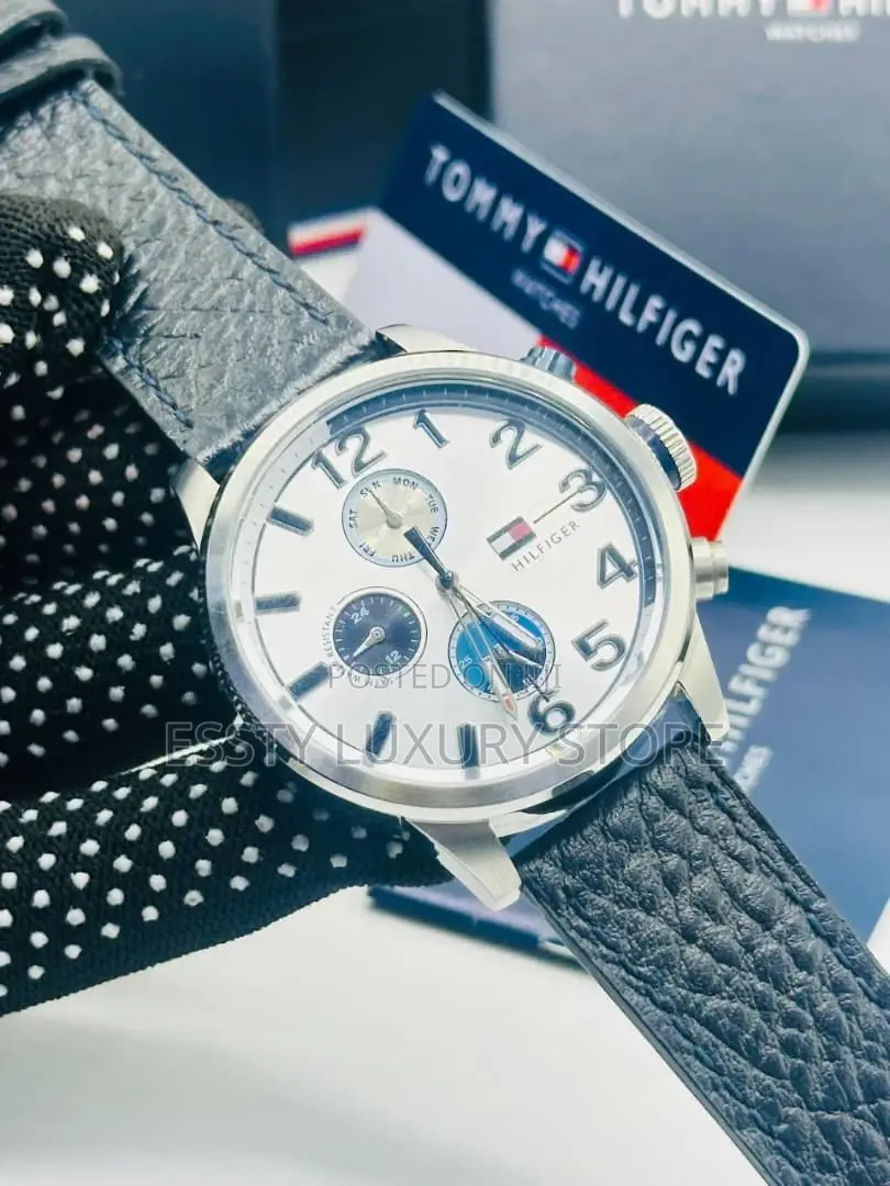 High Quality Tommy Hilfiger Leather Watch