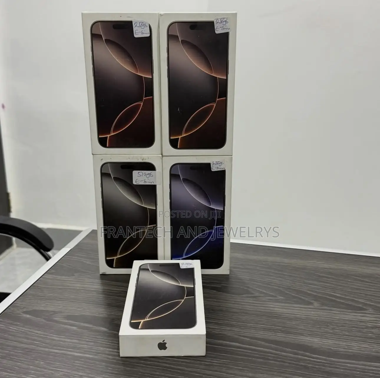 New Apple iPhone 16 Pro Max 256 GB Black