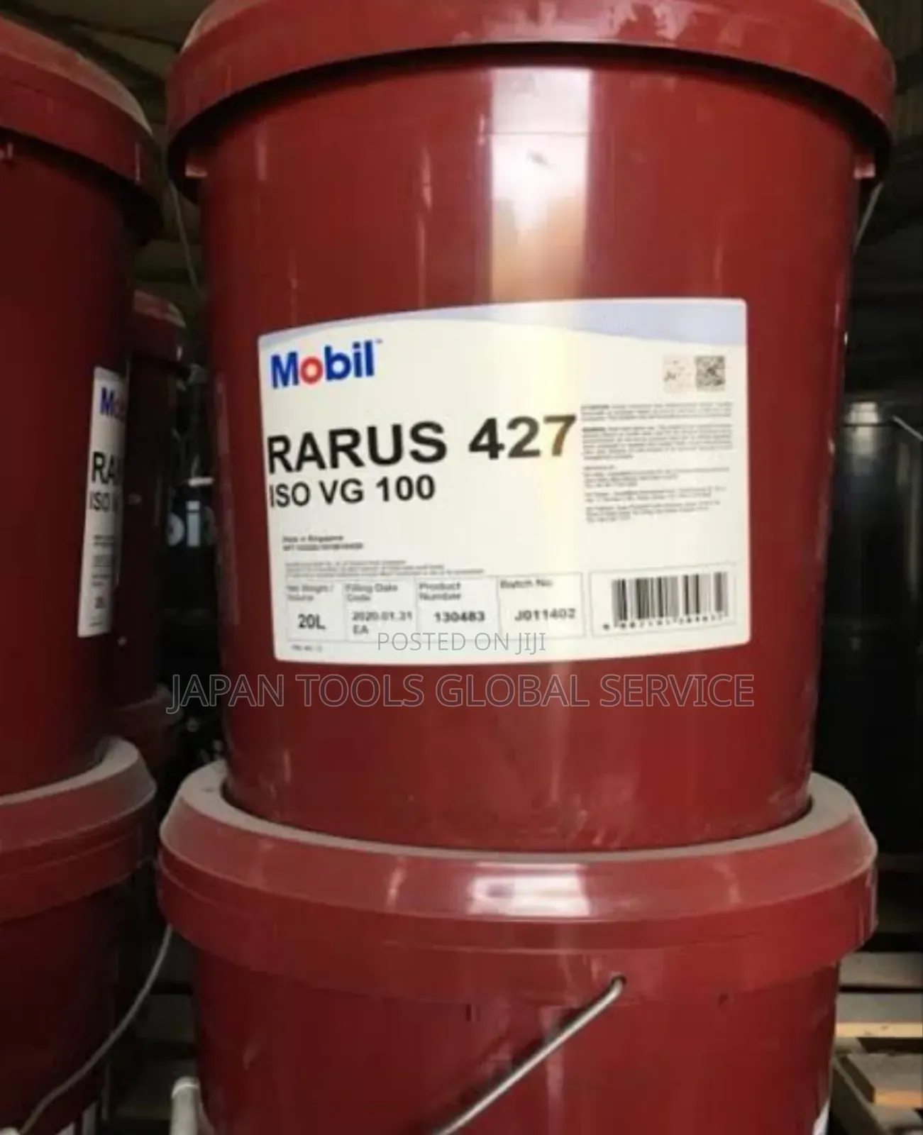Mobil Rarus 427 Iso Vg 100 Oil