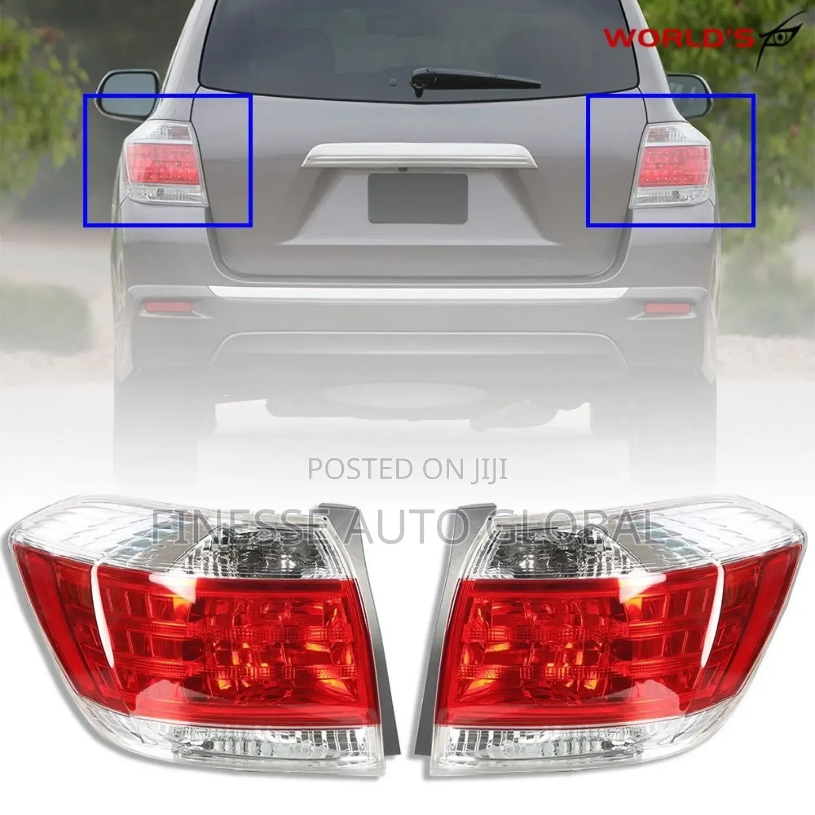 Back Light for Toyota Highlander 2012 Model
