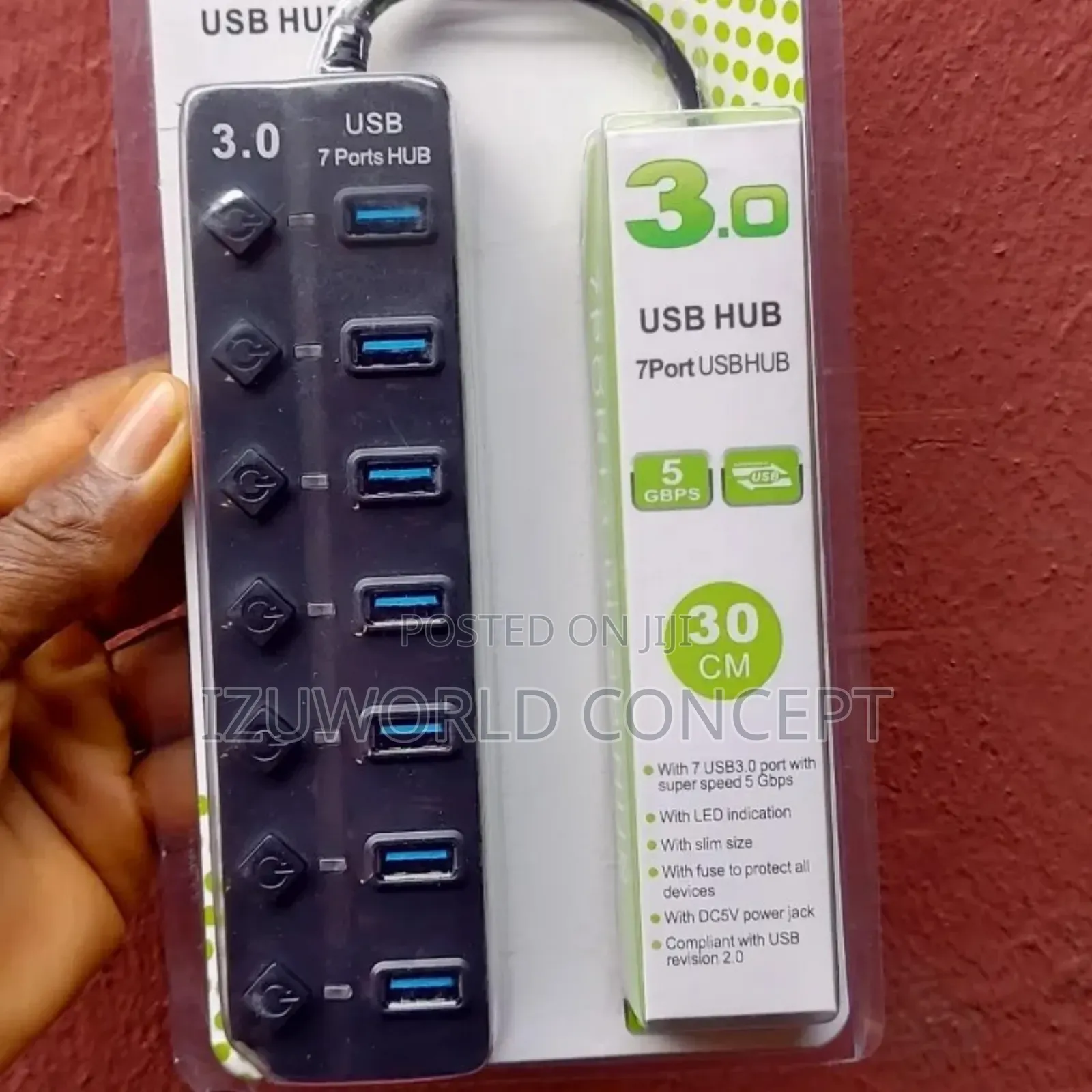 7port Usb 3.0 Hub