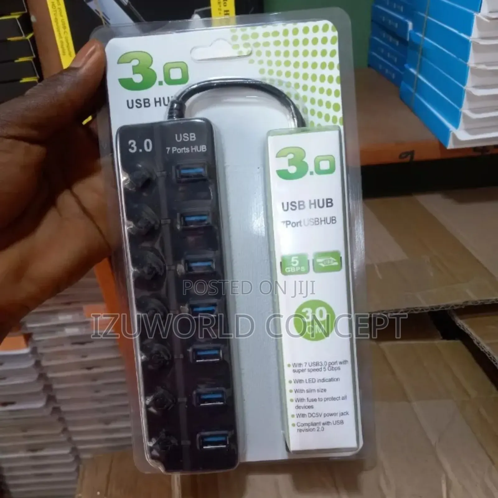 7port Usb 3.0 Hub