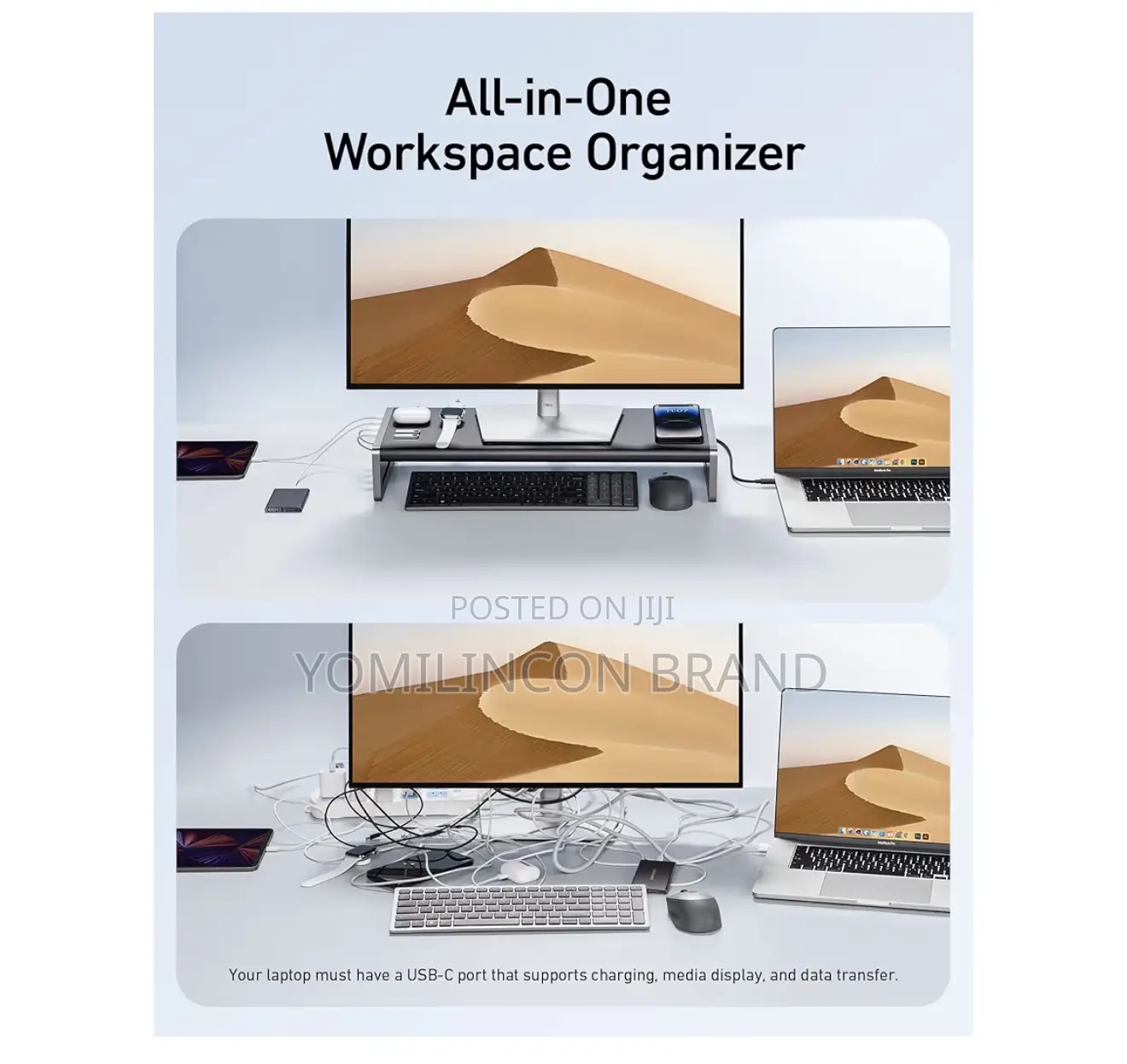 Anker 675 Usb-C Docking Station (12-in-1, Monitor Stand, Wireless)