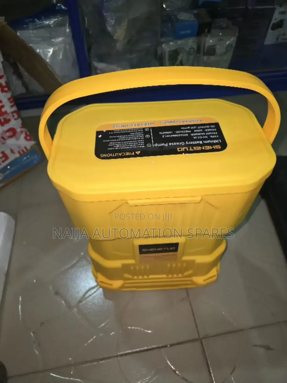 7.2l Capacity Electric and Rechargeable Grease Filling Machine.