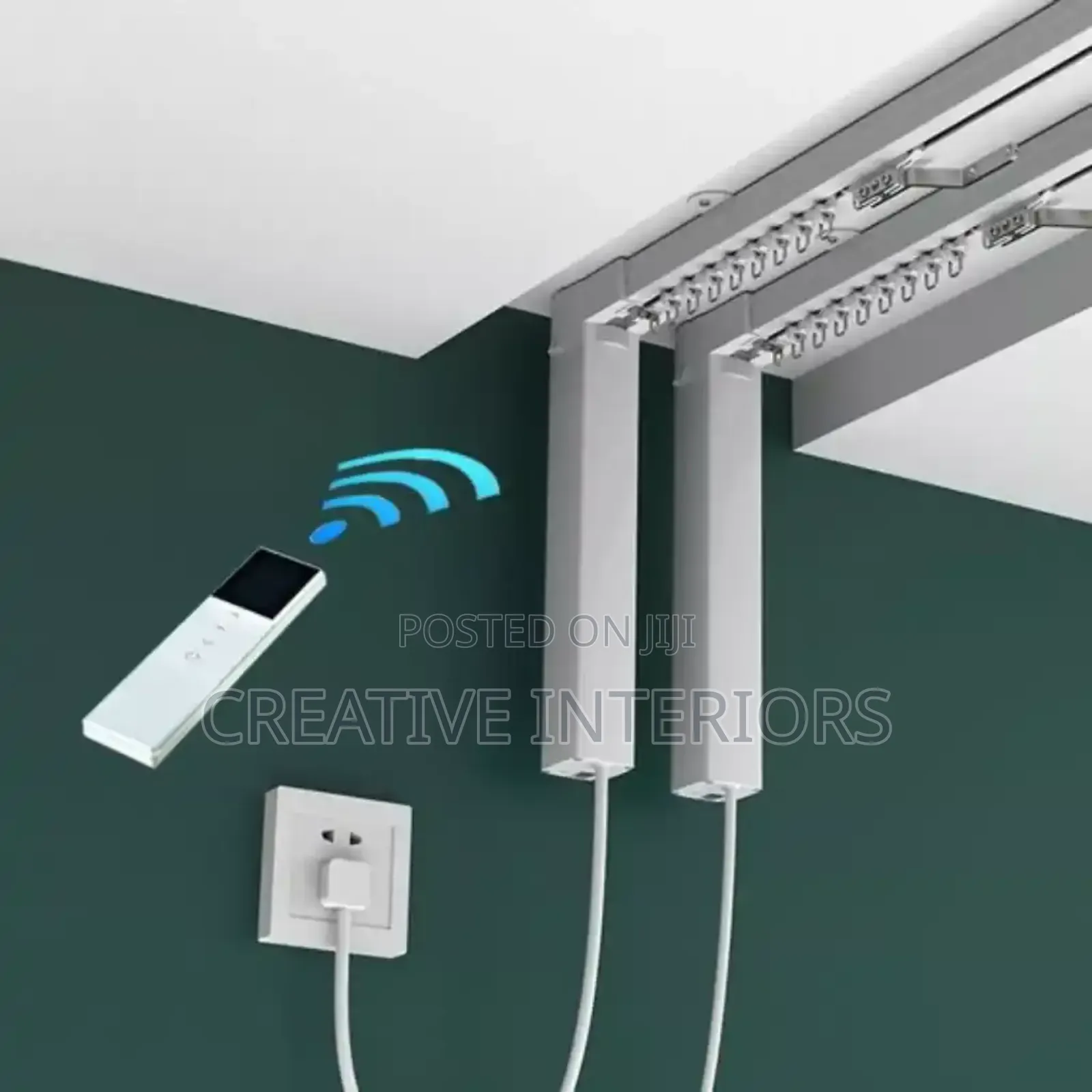 Smart, Automated Motorize Curtains
