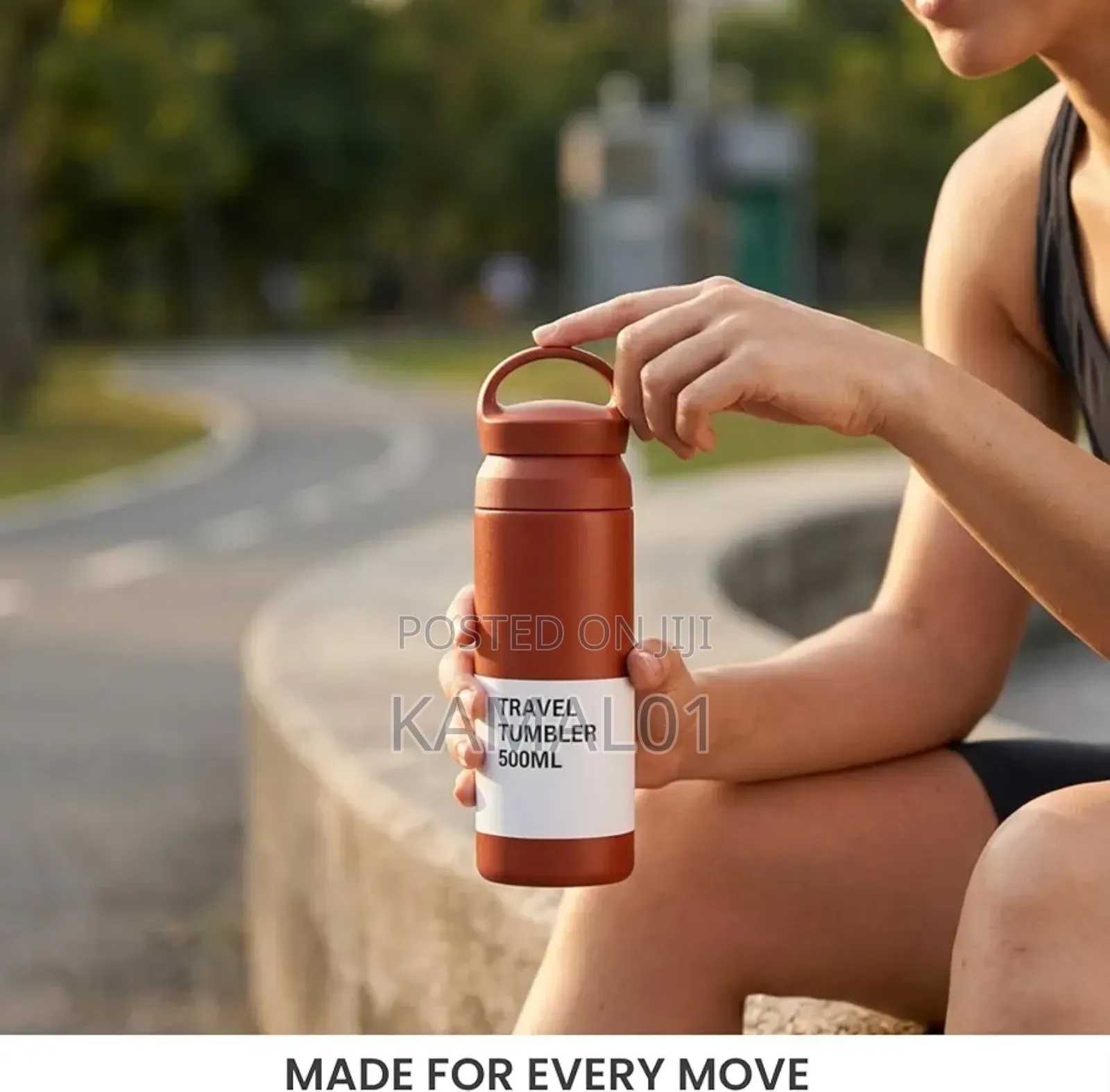 Travel Tumbler 500ml, Stainless Steel, Hot and Cold