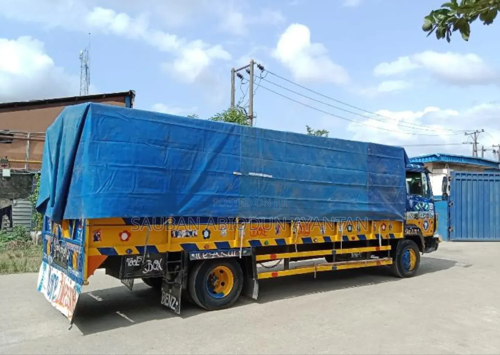 15tons Sided Open Body Truck for Hire