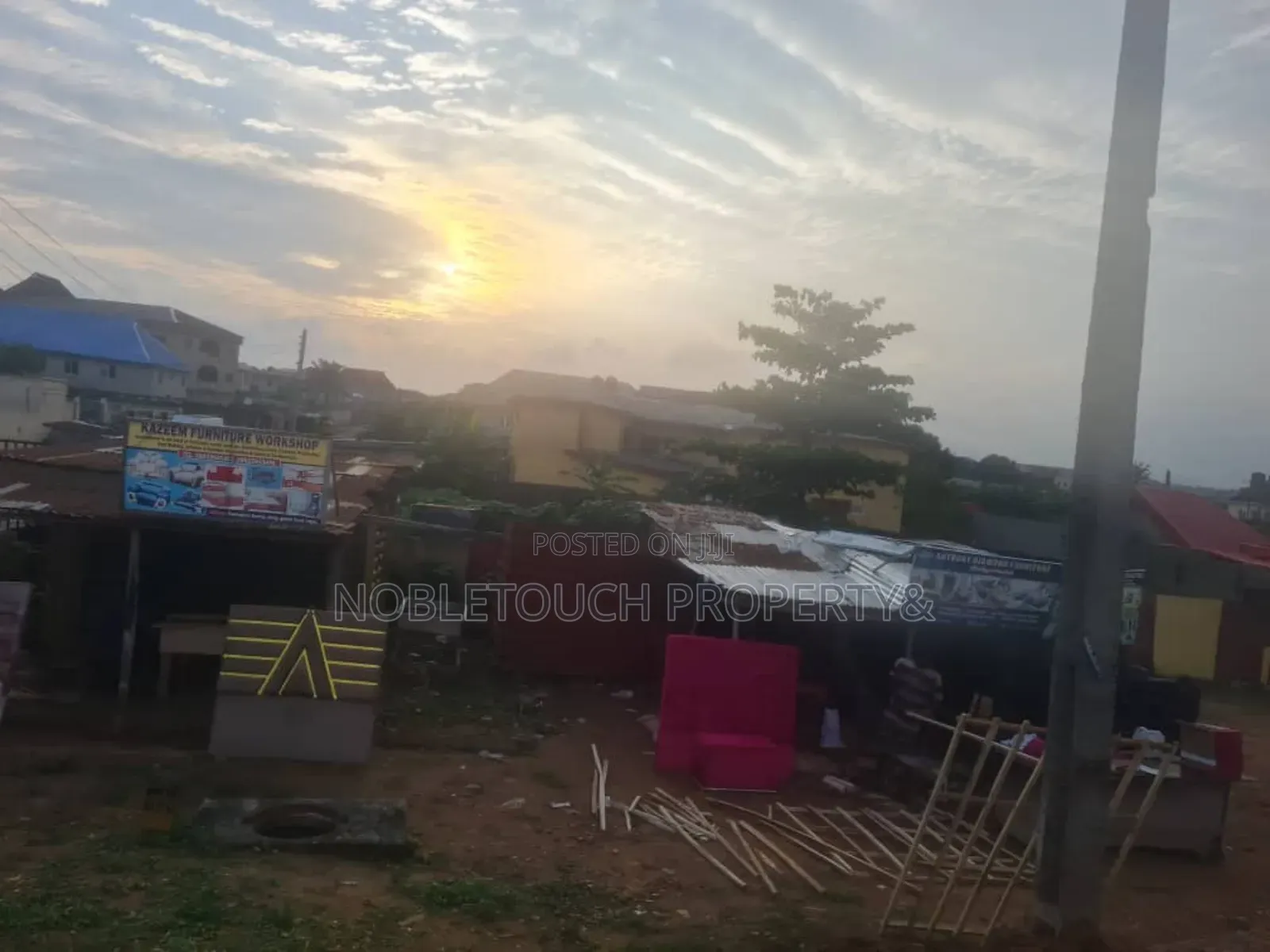 A Plot With Cofo Along the Major Road at Ewedogbon Akesan