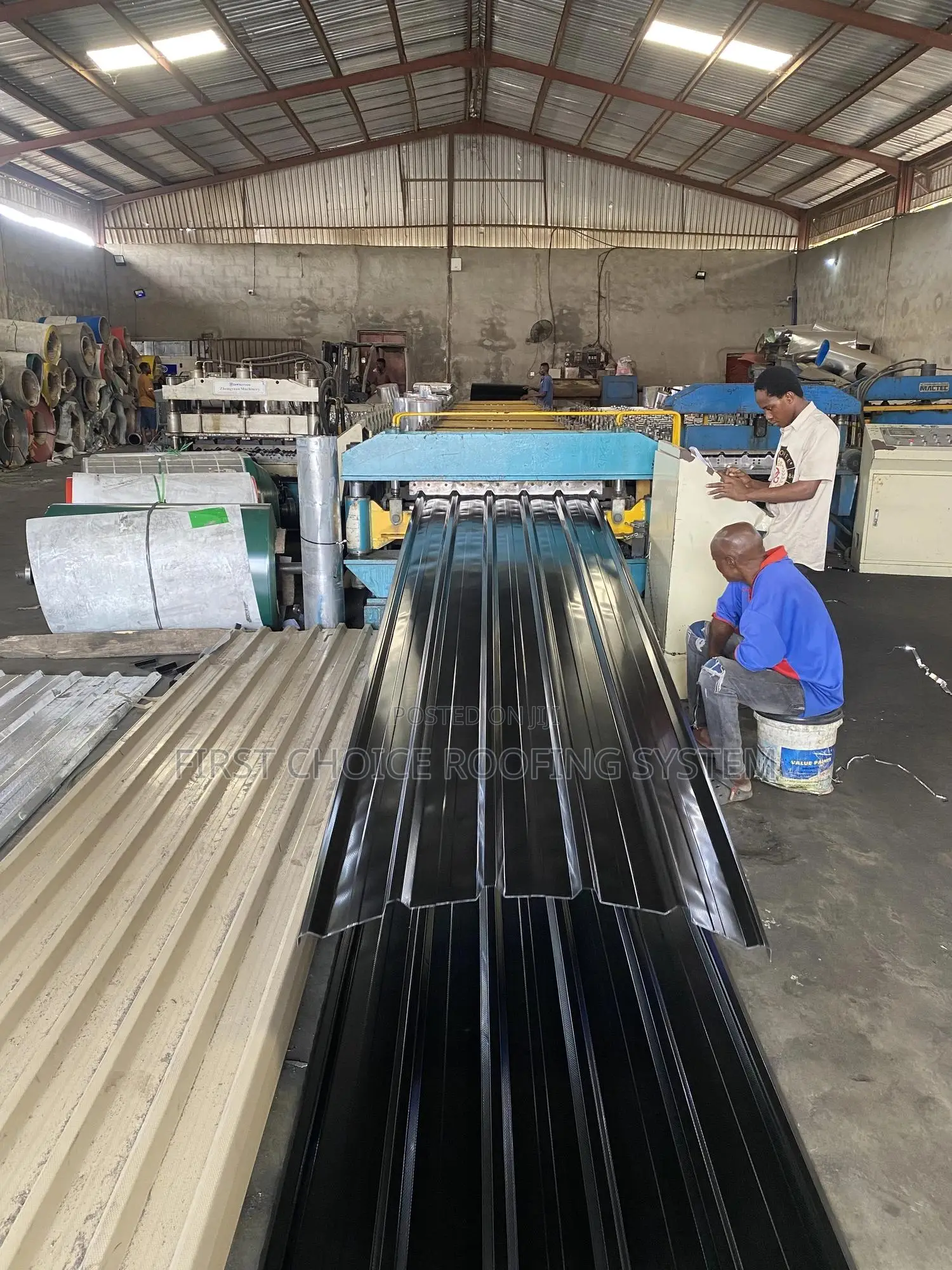 Oven Baked Aluminum Roofing Sheet