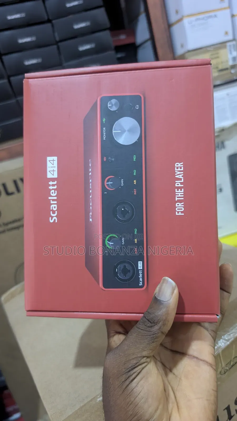 Focusrite Scarlett 4i4 (3rd Gen) Audio Interface Soundcard