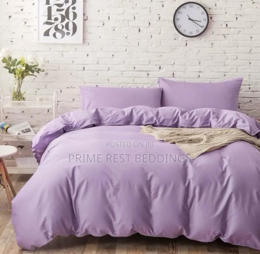 Luxury Soft Duvets Bedsheets With Pillowcases (6x6)