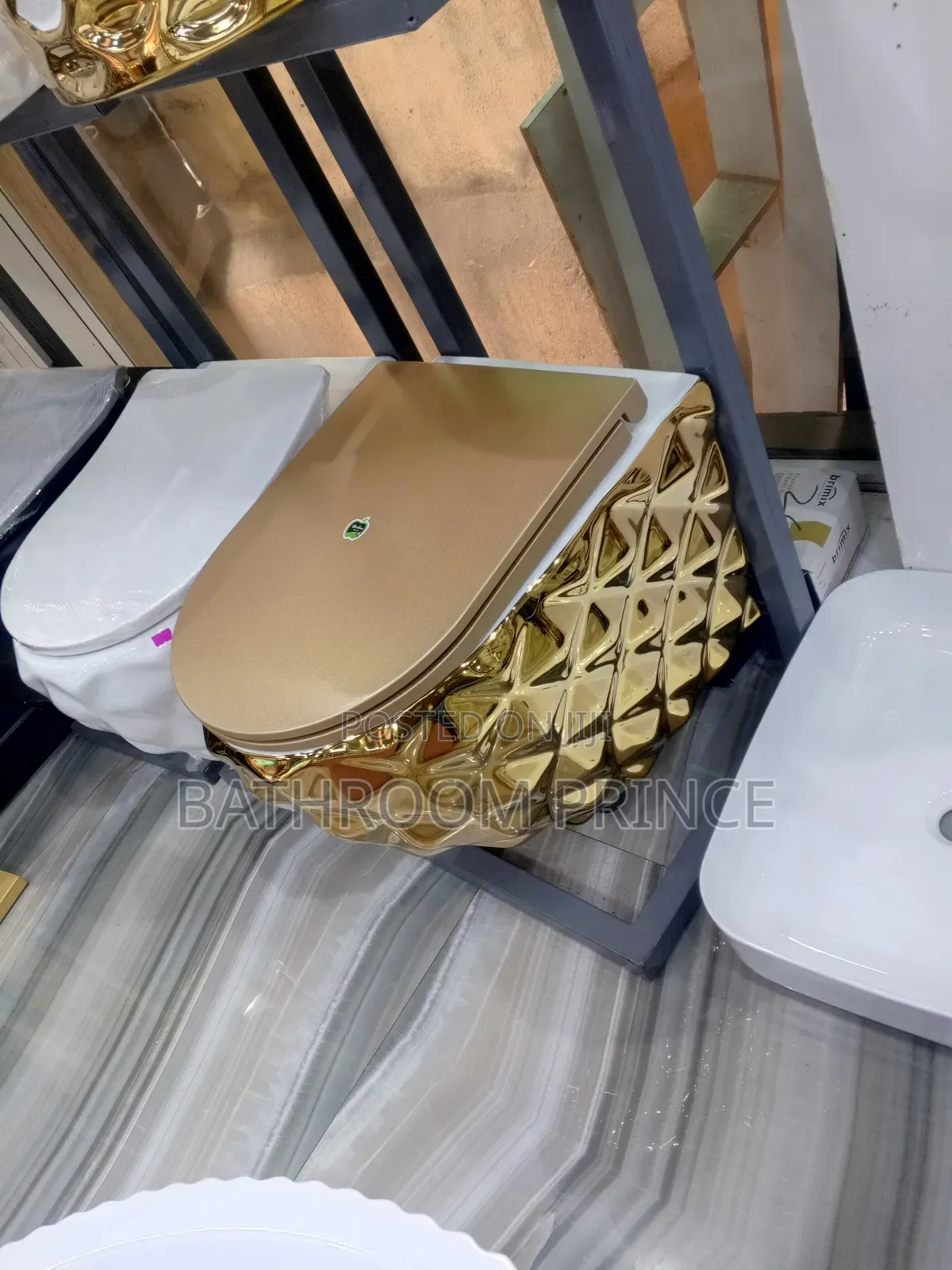 Luxury Gold Conceal Water Closet