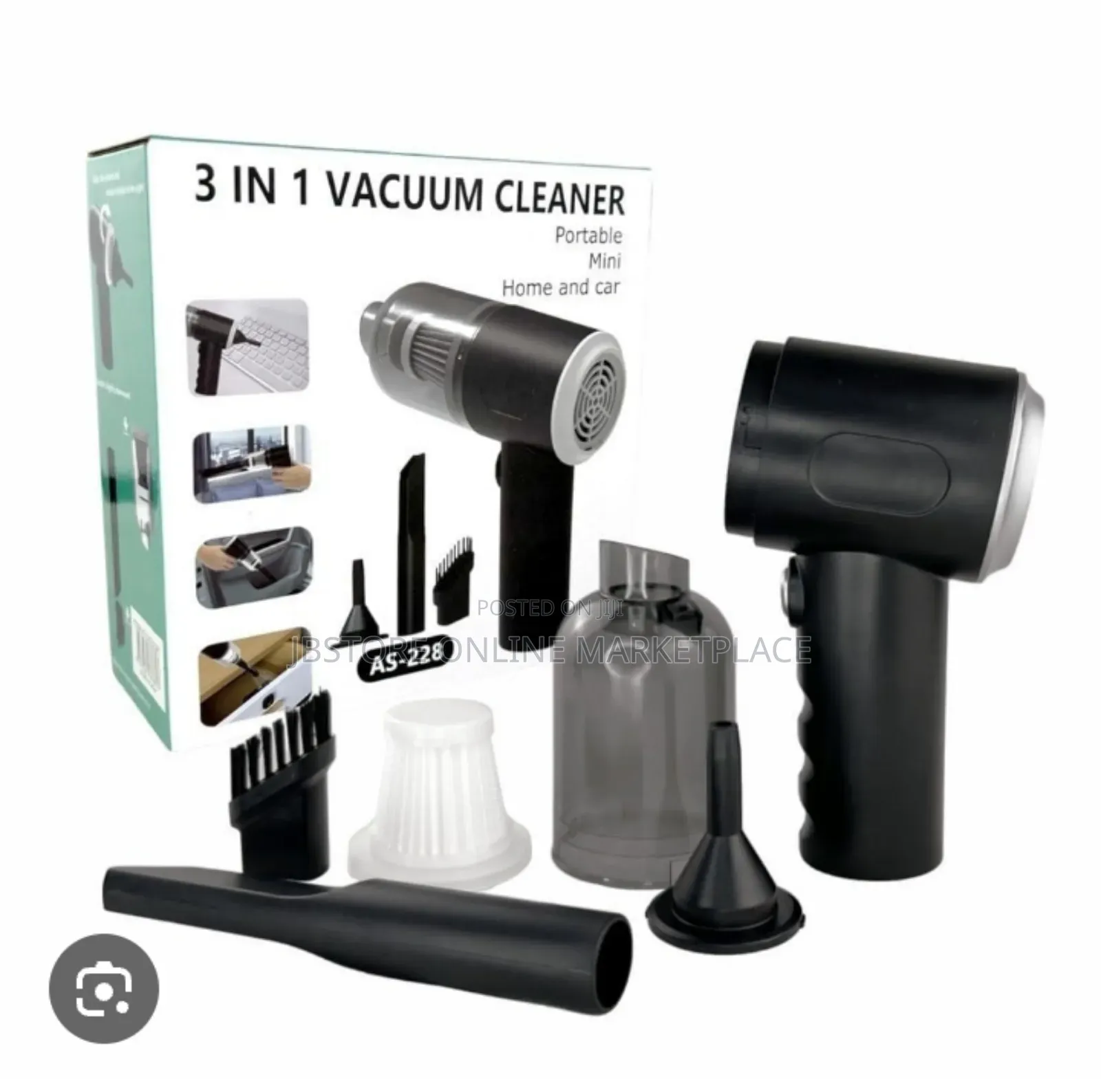 As-228 3-in-1 Portable Mini Vacuum Cleaner