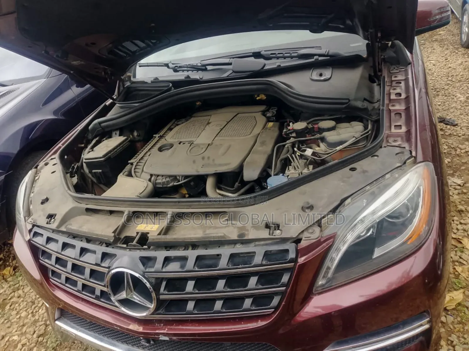 Mercedes-Benz M Class 2015 Red