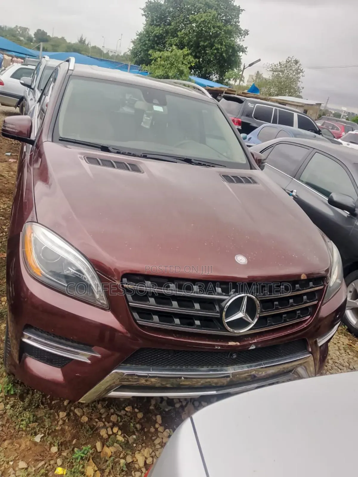 Mercedes-Benz M Class 2015 Red