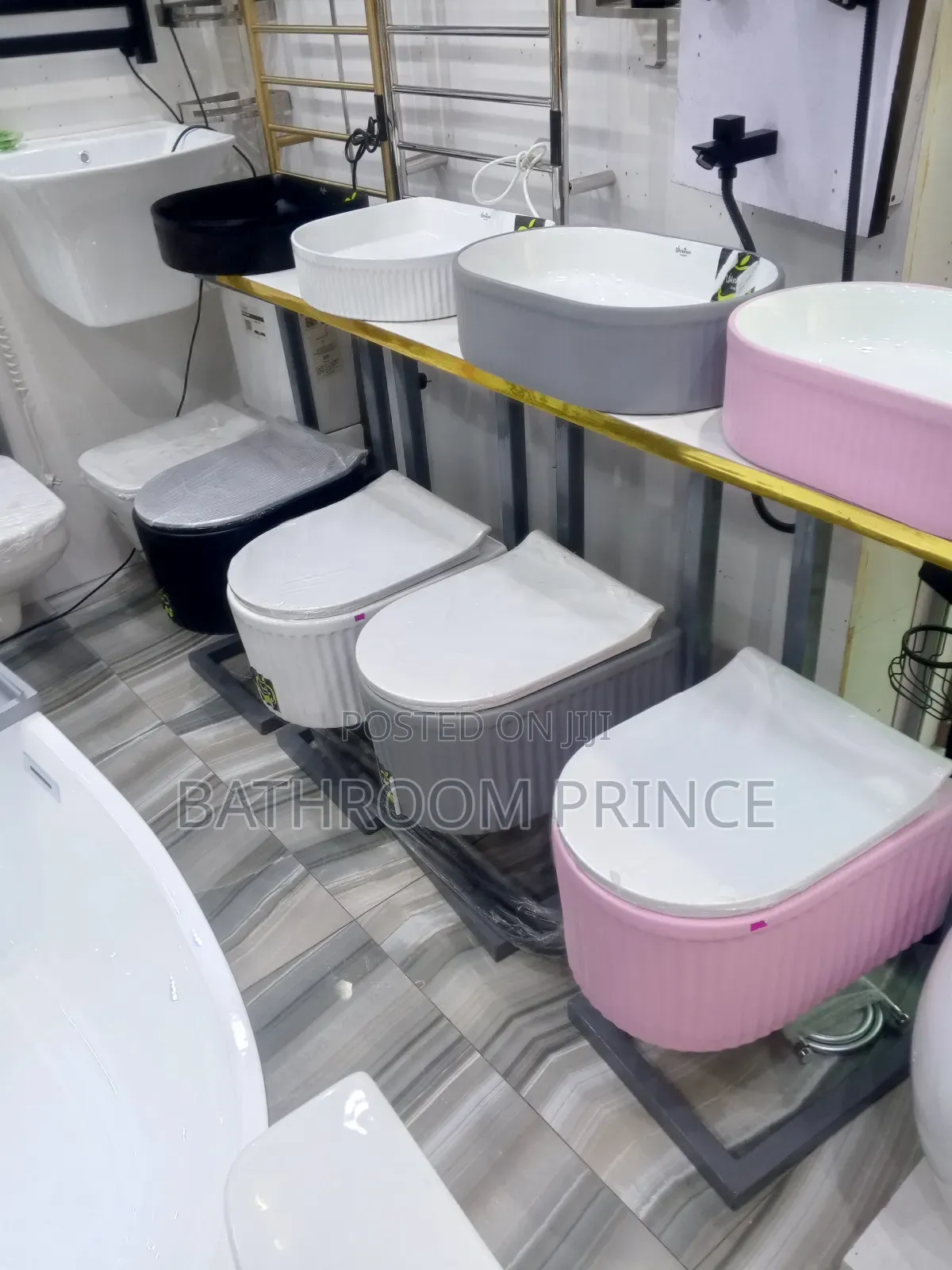 Modern Executive Pink Conceal Water Closet