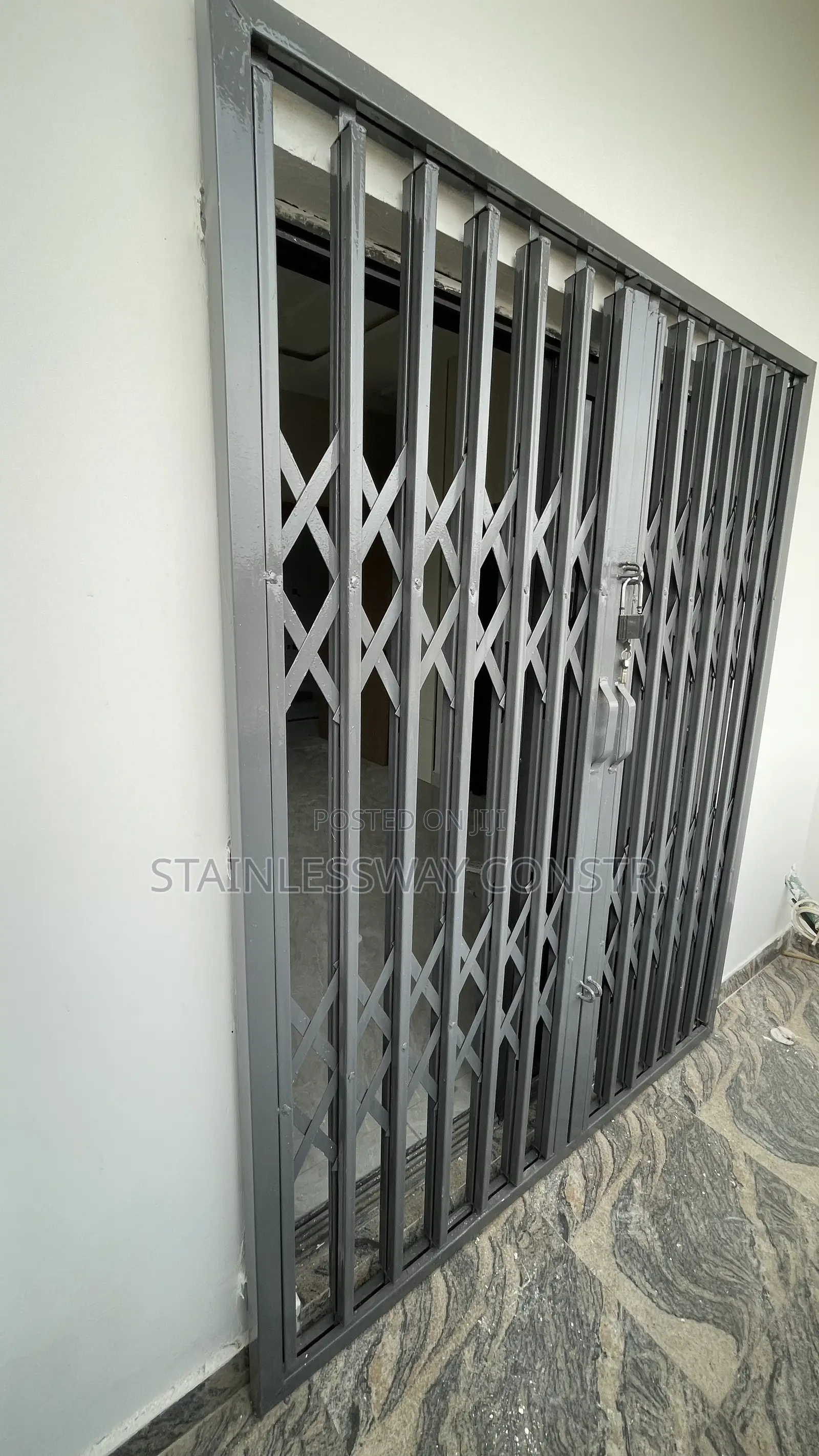 Collapsible Door Burglary
