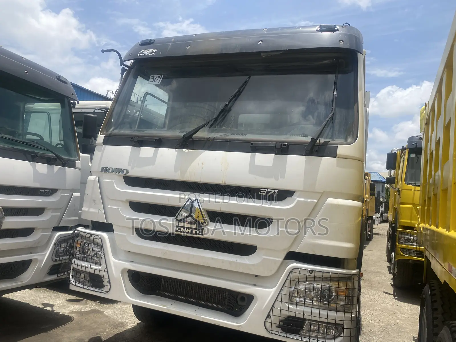 371 Foreign Used Howo Sinotruk Dump