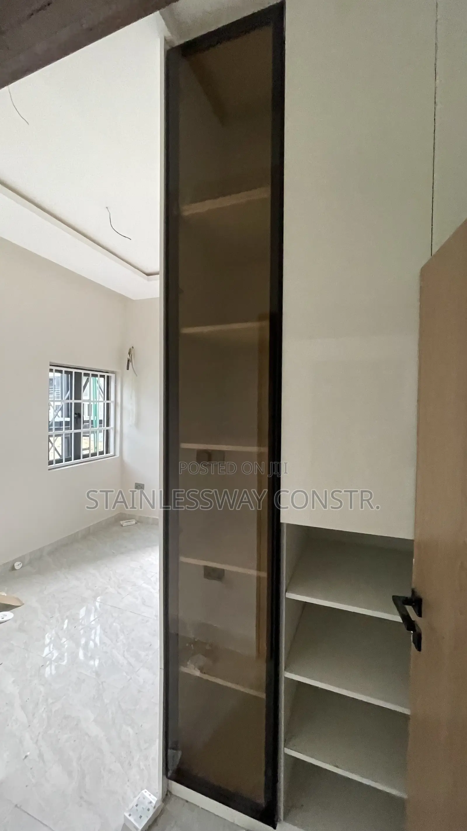 Tinted Glass Wardrobe Door