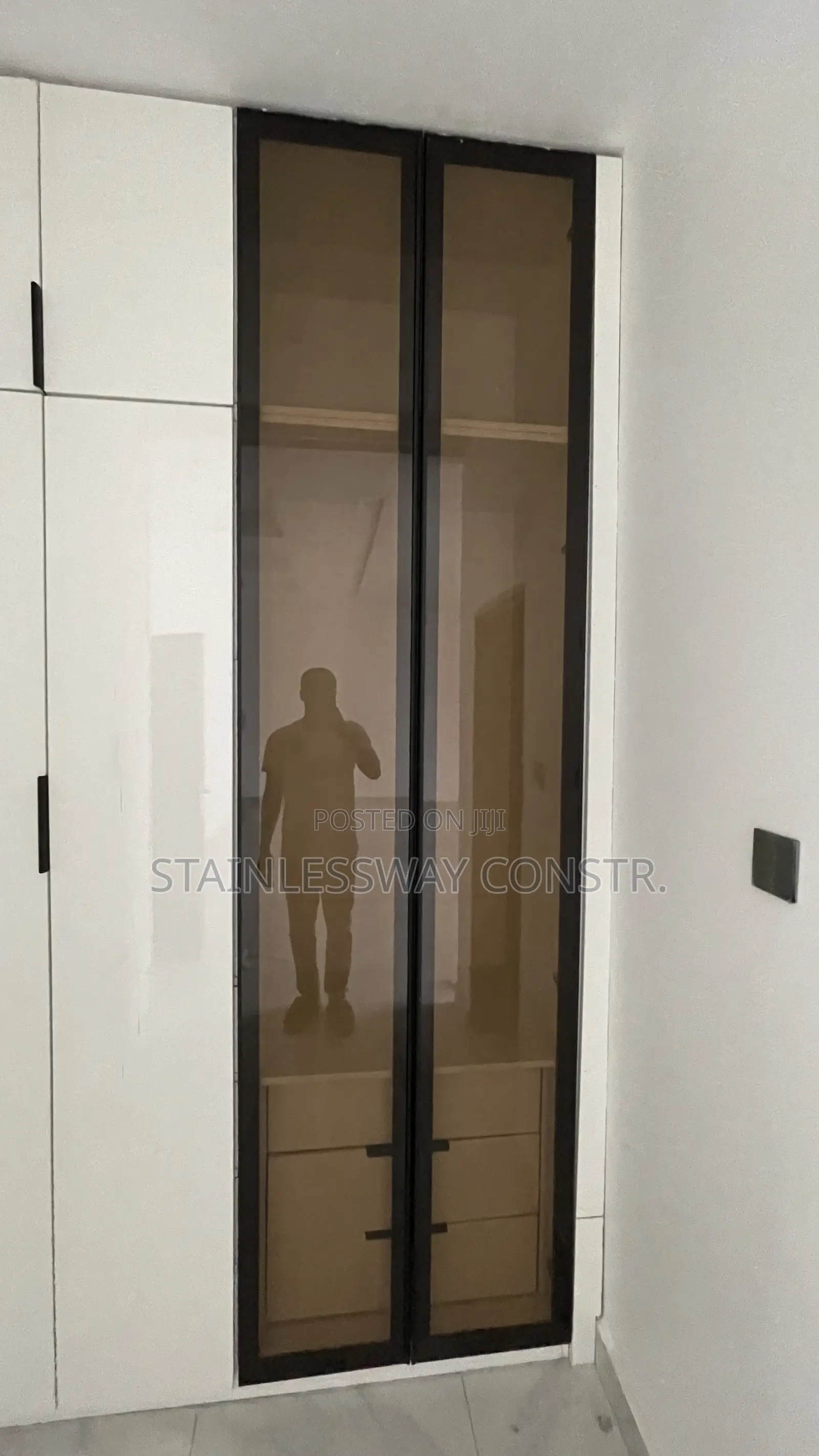 Tinted Glass Wardrobe Door