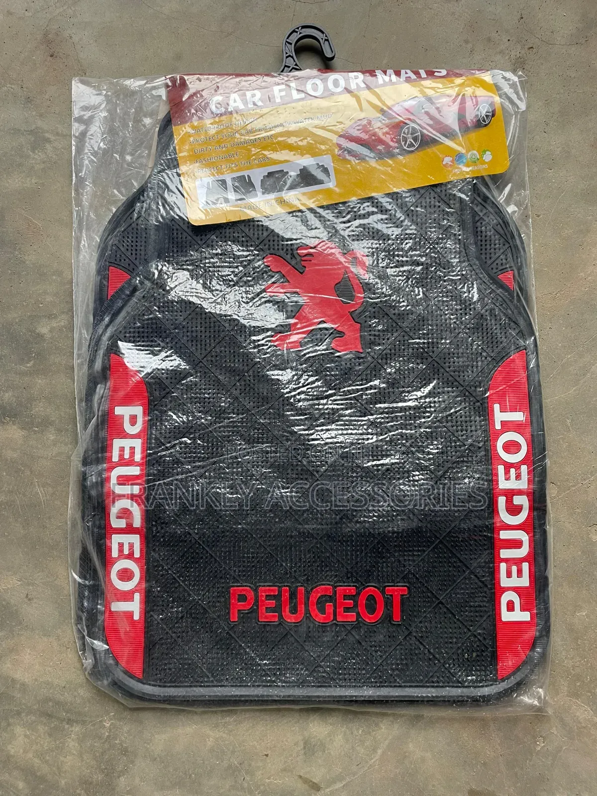 Peugeot Rubber Flpor Mat