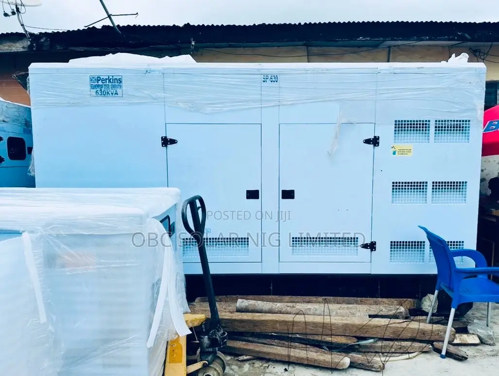 630kva Perkins Soundproof Generator 100% Copper Coil