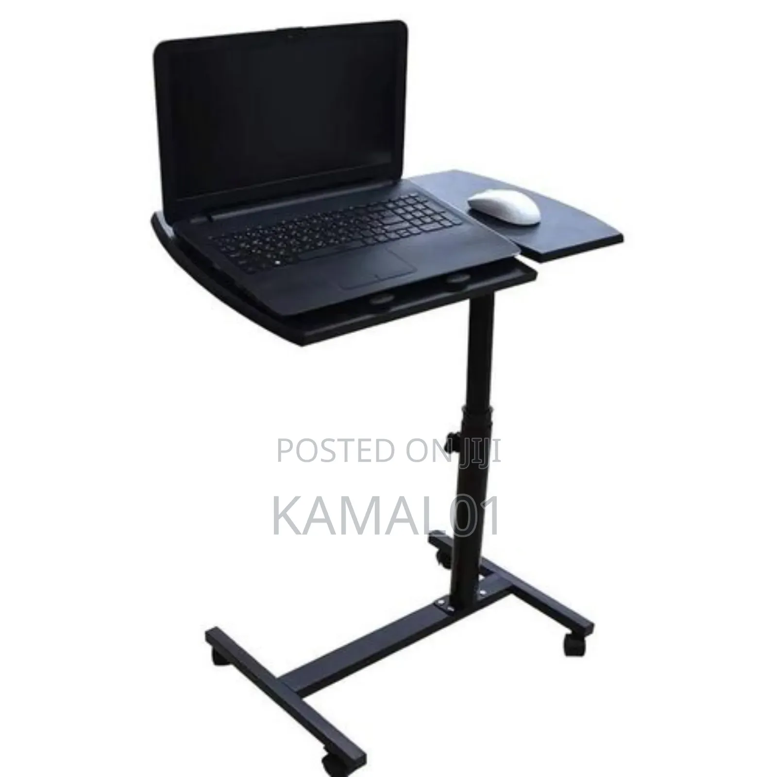 Laptop Rolling Table Height Adjustable Stand Desk