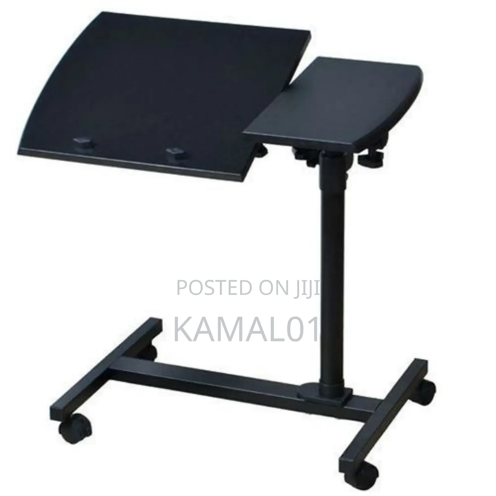 Laptop Rolling Table Height Adjustable Stand Desk