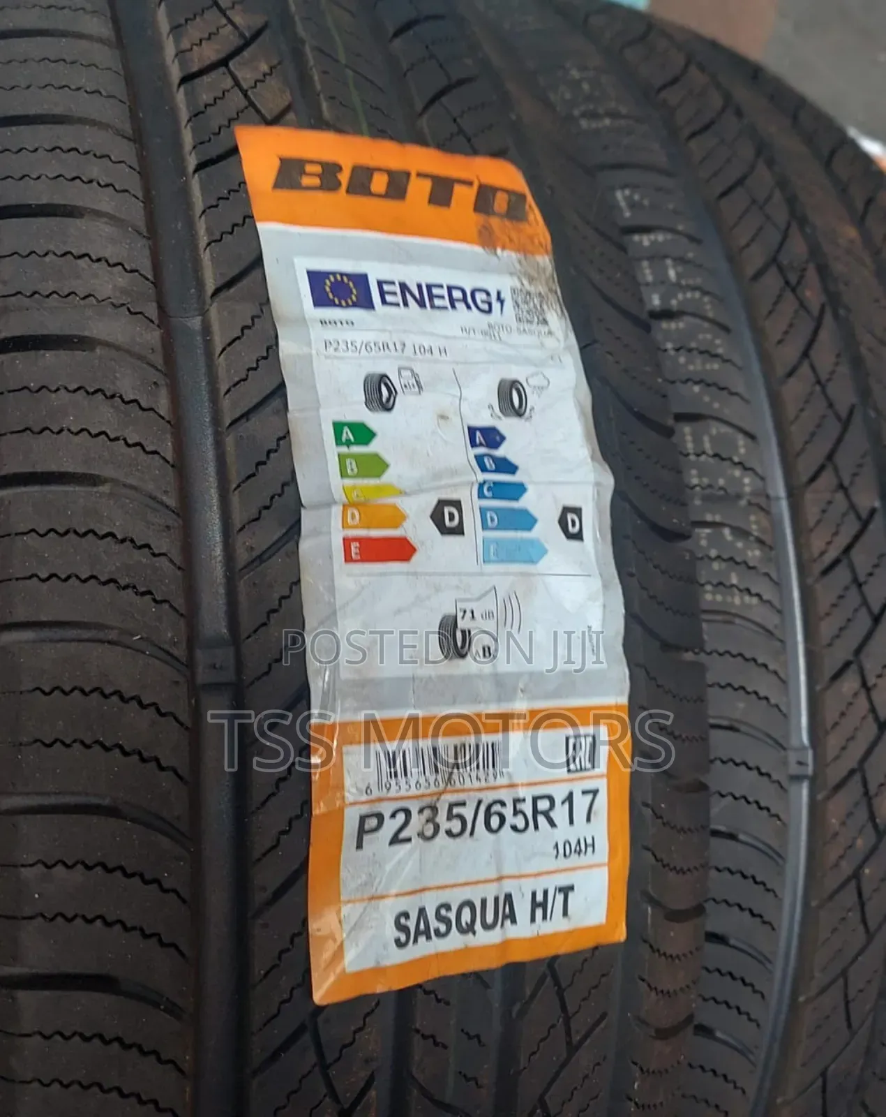 Boto Tyre 235/65r17