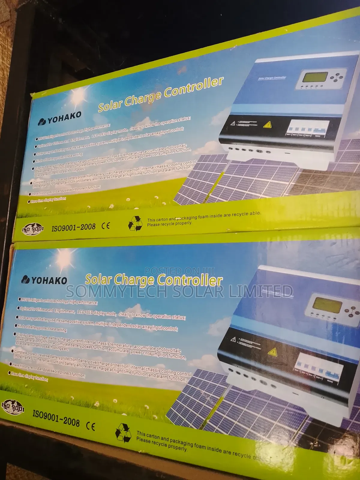 120ah Yohako Charge Controller