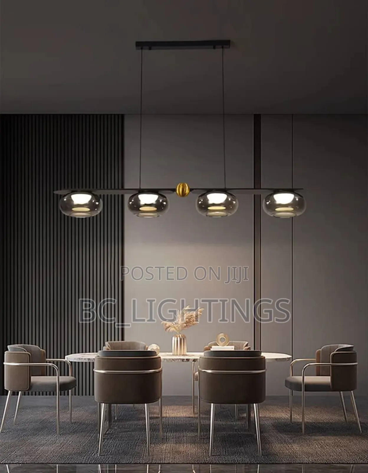 Modern Glass Chandelier Light