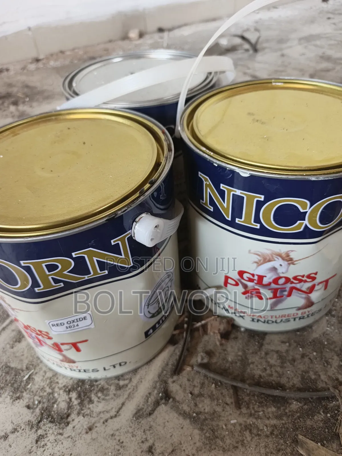 Nicorn Marine Paint Red Oxide For Industrial Usef