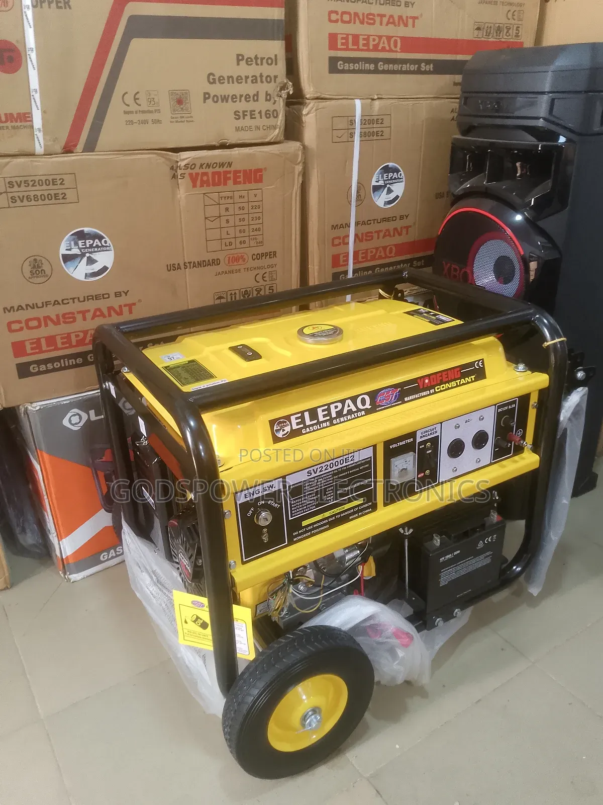Elepaq Constant Sv22000e2 Generators 11kva
