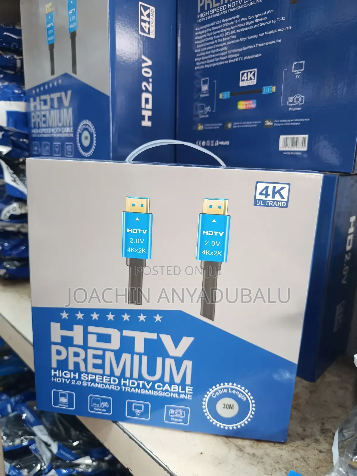 Hdmi Cable 30m Meters High Speed HDTV 2.0 Standard Transmissionline