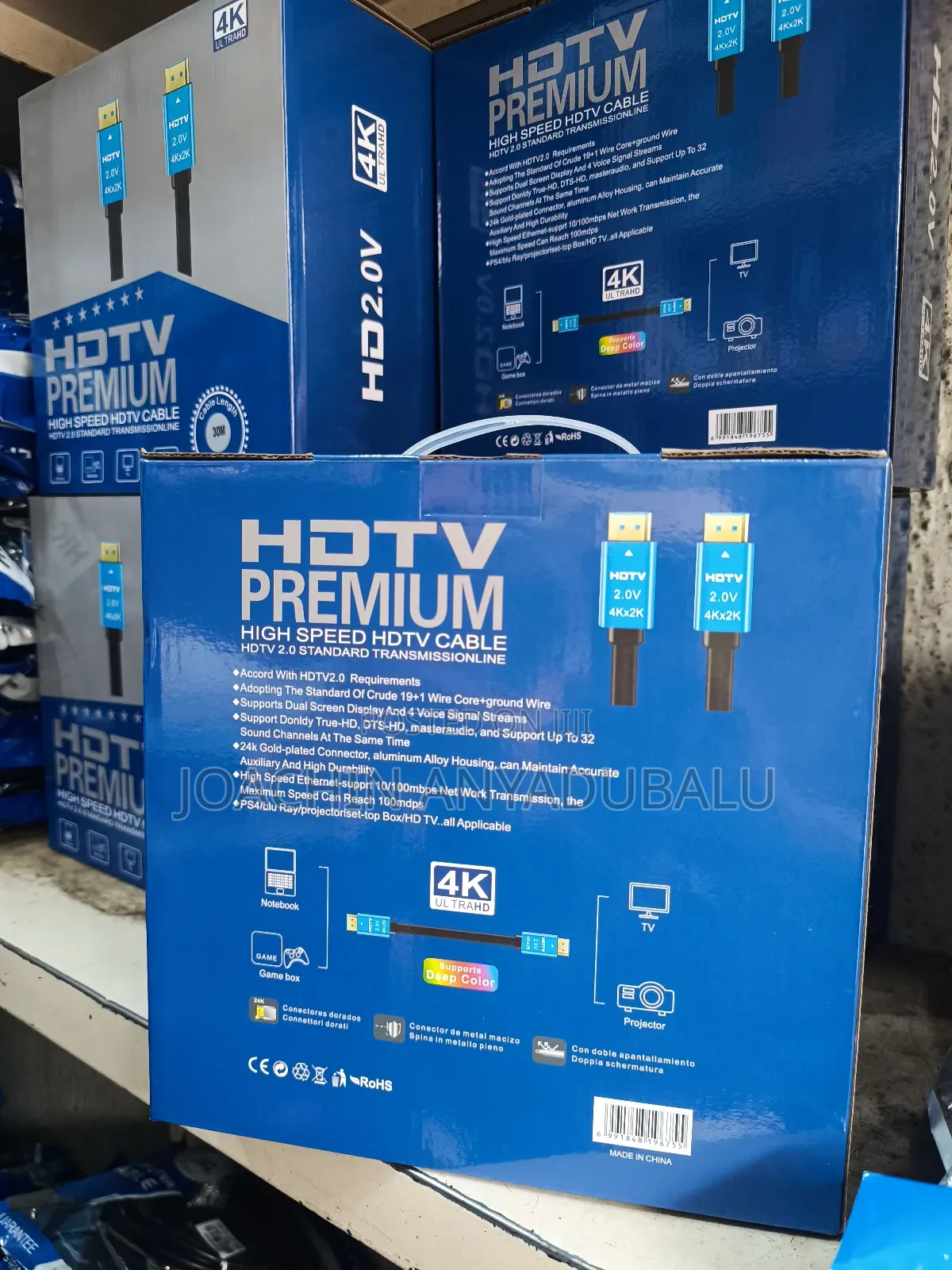 Hdmi Cable 30m Meters High Speed HDTV 2.0 Standard Transmissionline