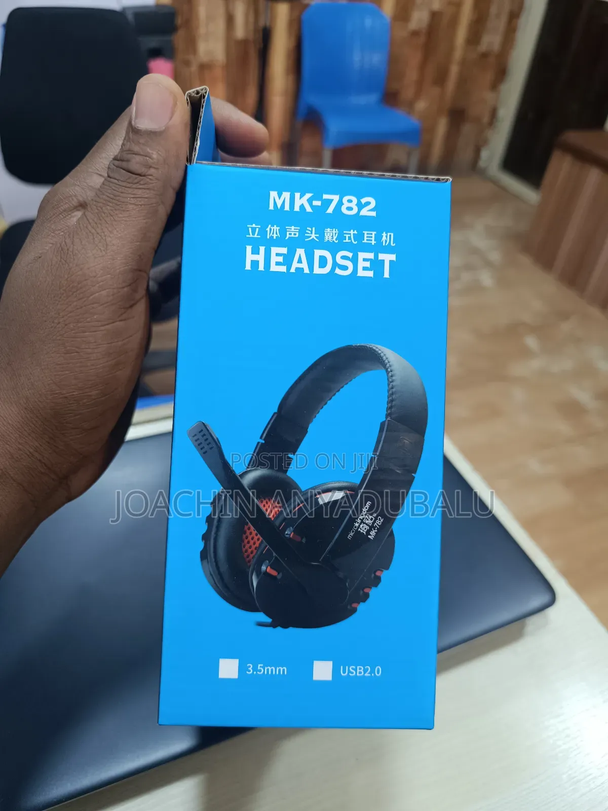 Microkingdom Mk-782 Headset With Microphone With Mic Headphone Jack