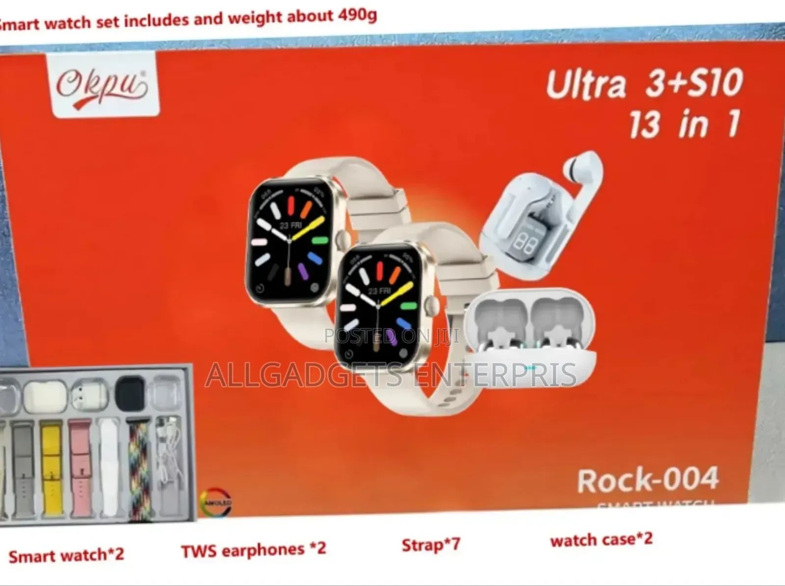 Rock-004 Smart Watch 2 Watches Inside