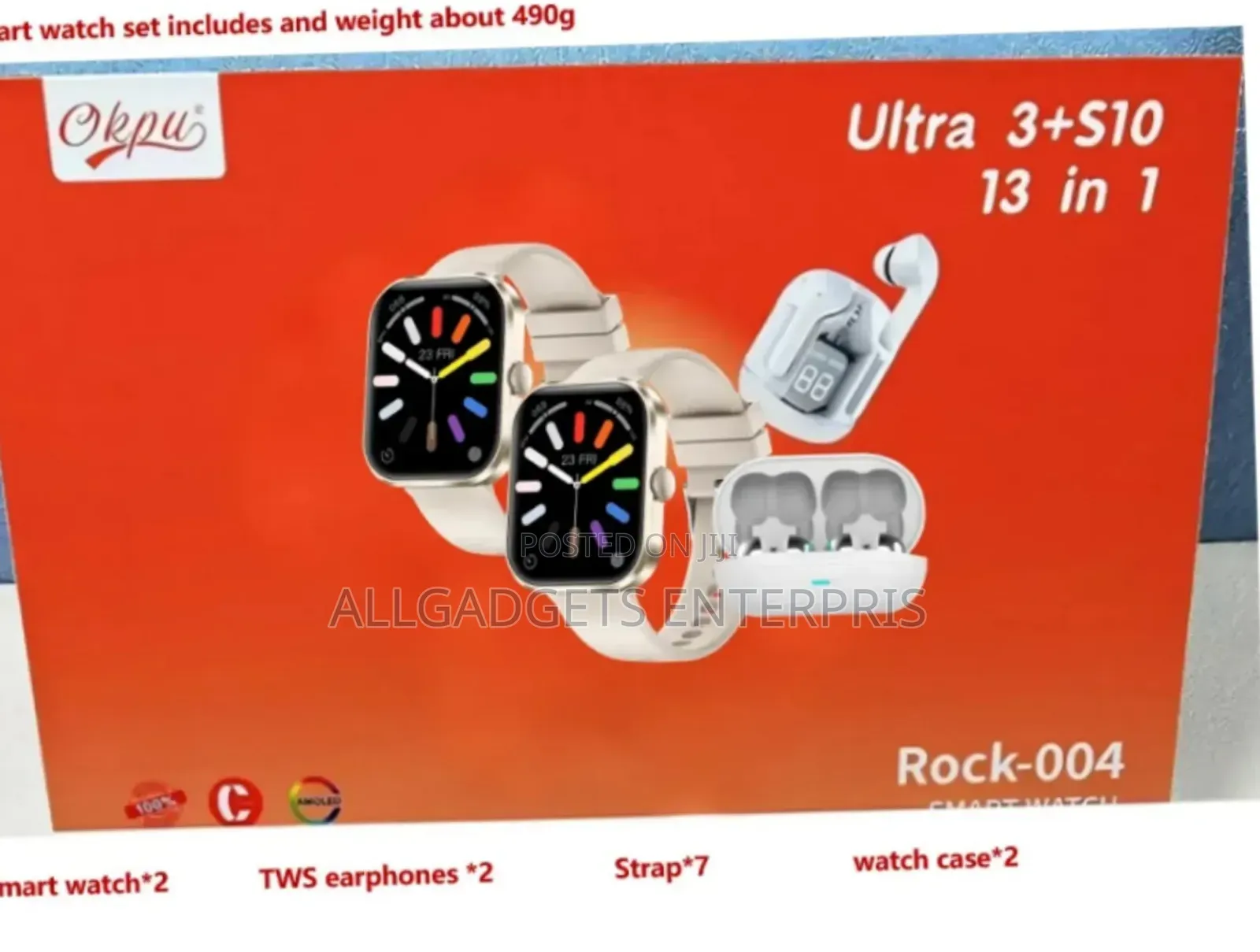 Rock-004 Smart Watch 2 Watches Inside