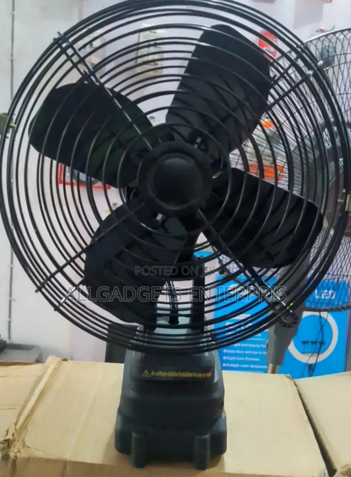 8 Inches Rechargeable Fan 