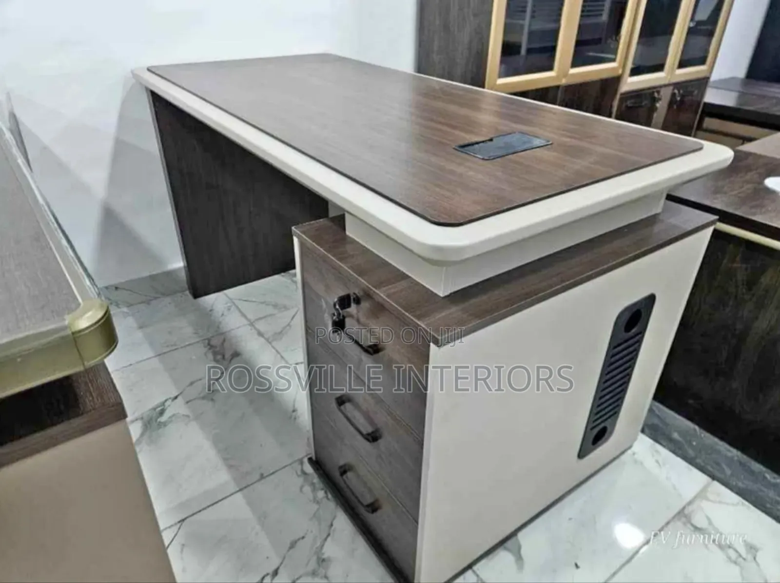 Executive Office Table – Premium Imported Wood Finish 1.4m Size