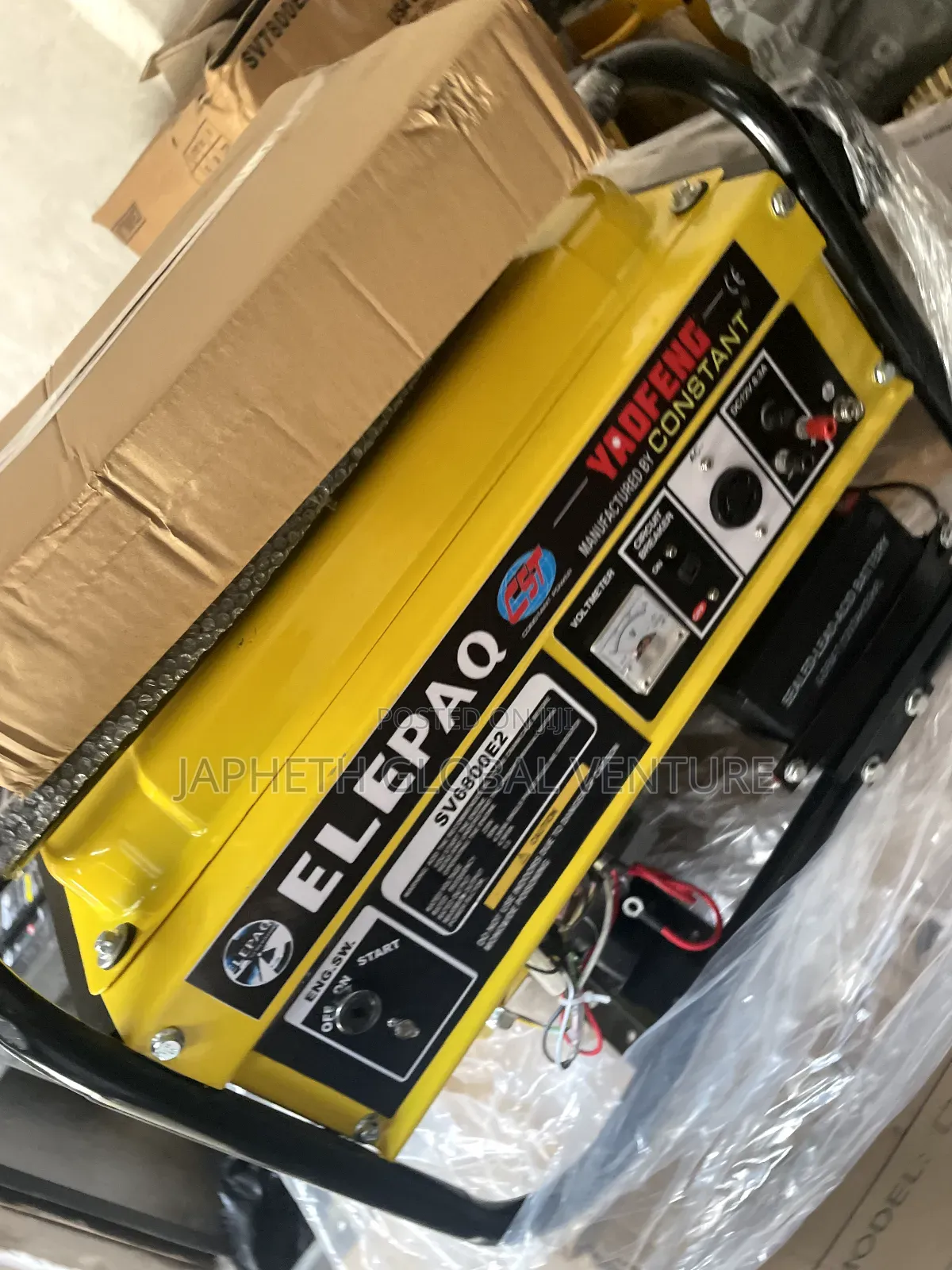 Original Elepaq 4.5kva Generator With Battery Start