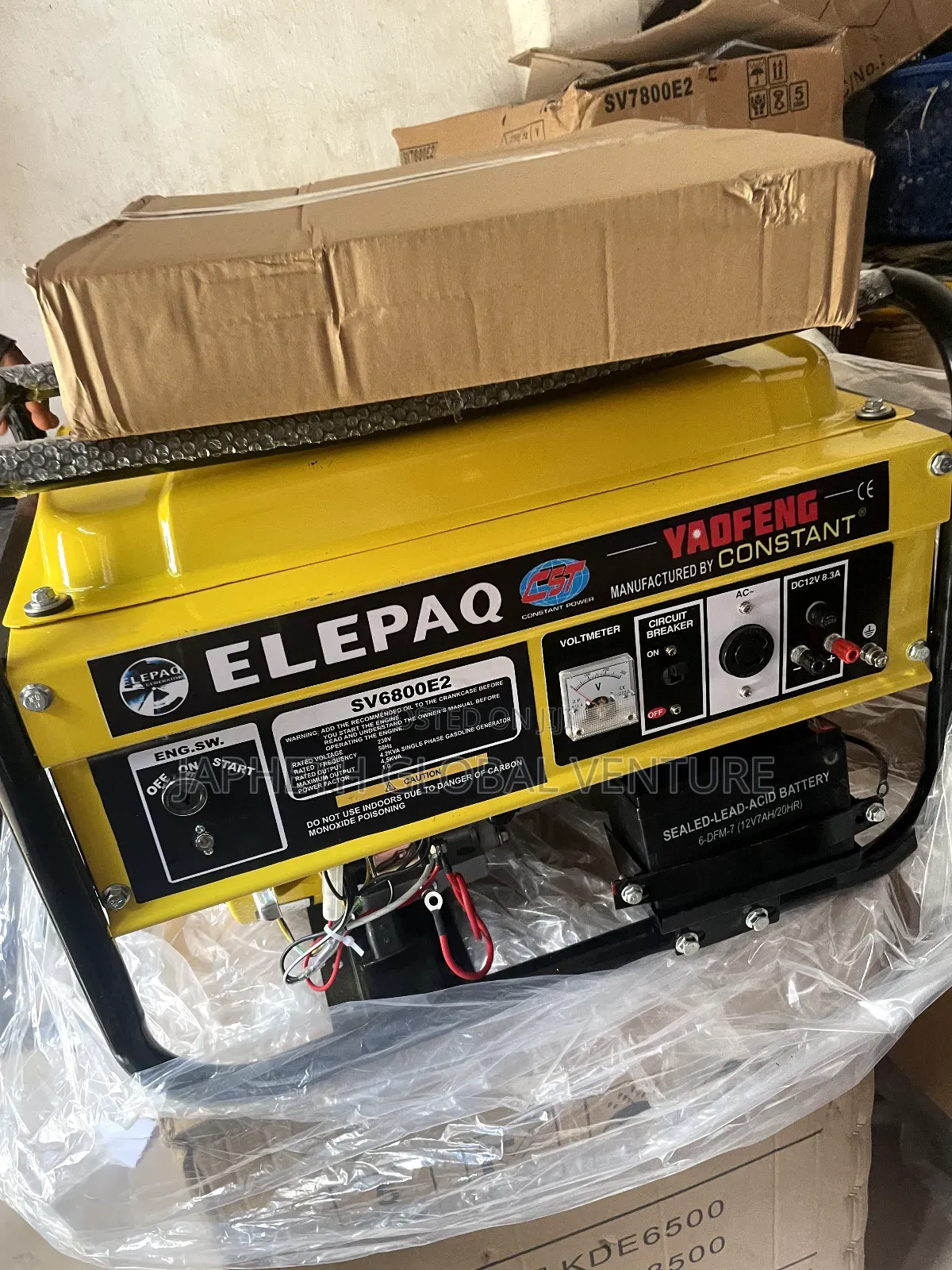 Portable Elepaq 4.5kva Generator – Stable Output