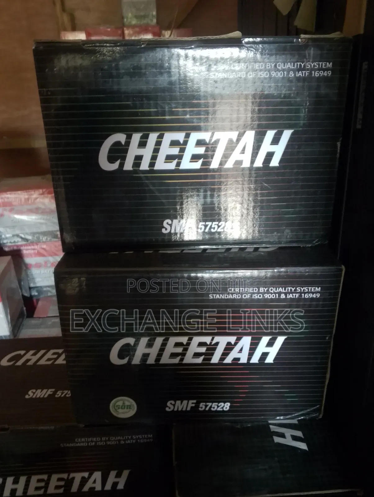 Cheetah Battery 75ah Made in Korea