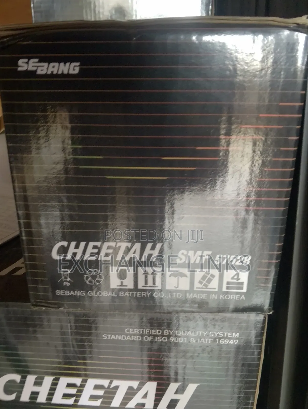 Cheetah Battery 75ah Made in Korea