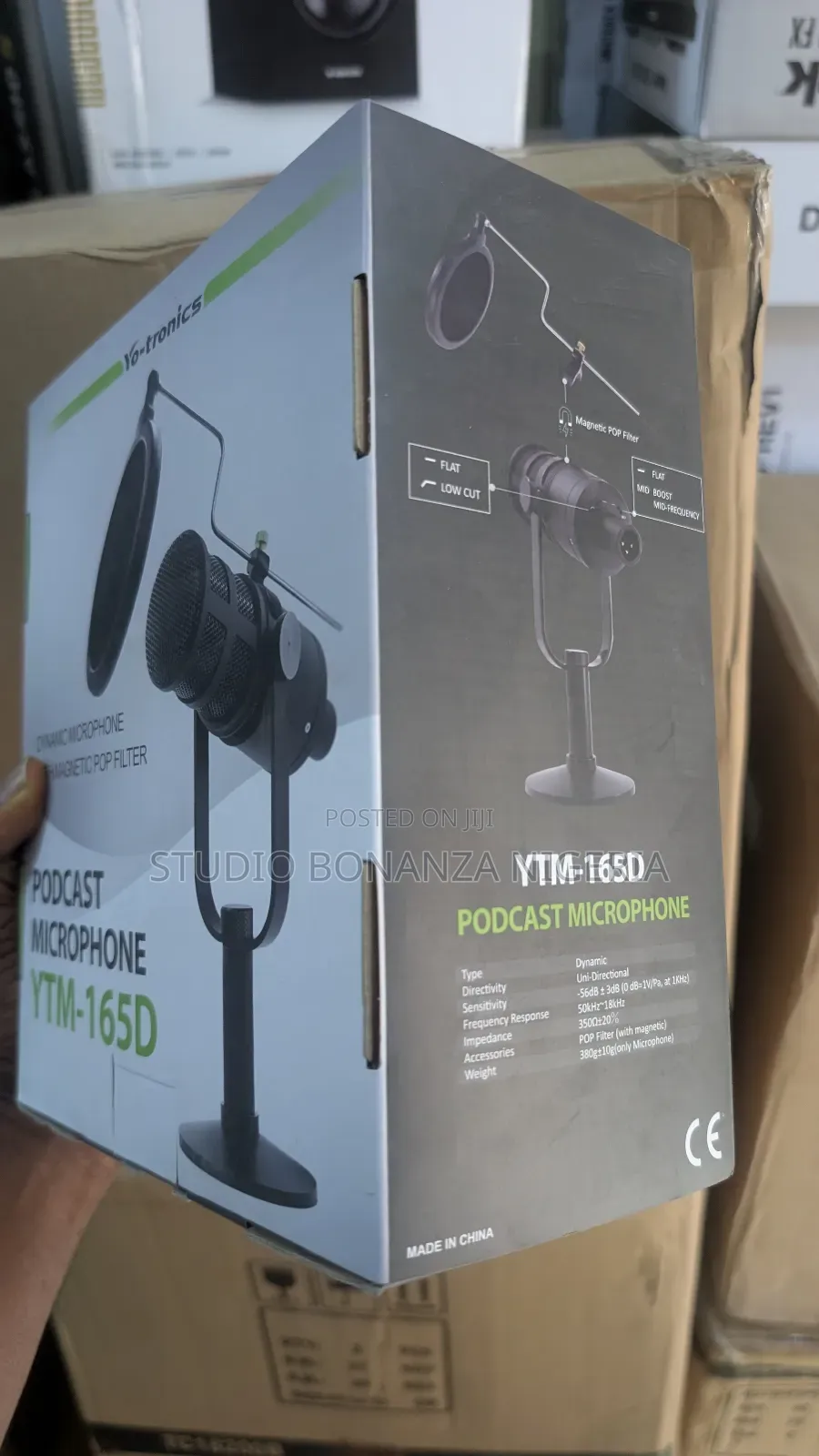 Yo-Tronics Ytm-165d Studio Podcast Microphone