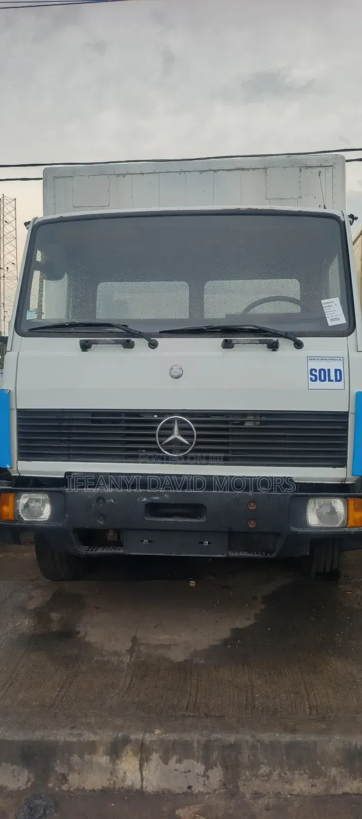 Mercedes Benz 814 Cover Body Tokunbo With Custom Paper