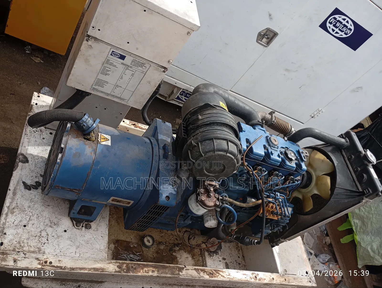 Fg Wilson P22p1 Diesel Generator Set
